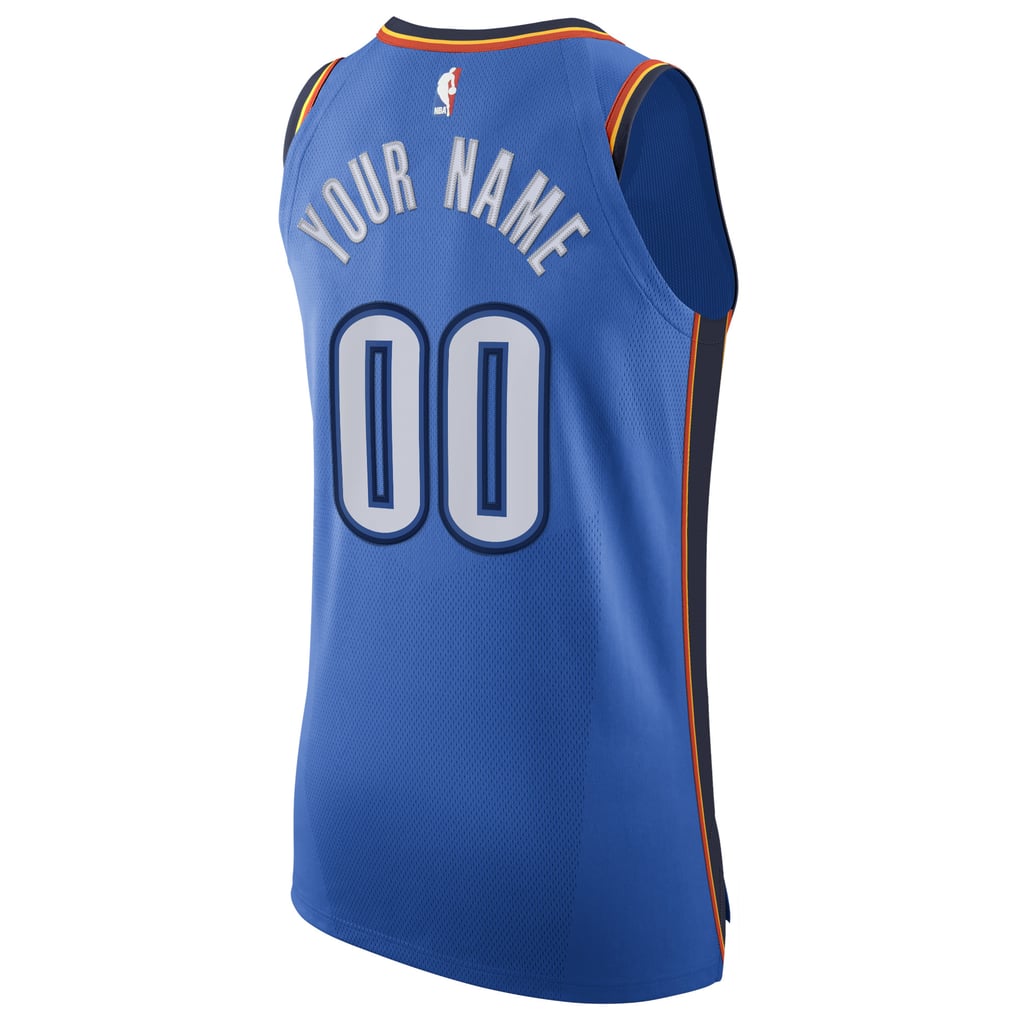 Nike Oklahoma City Thunder Icon Edition Authentic Custom Jersey
