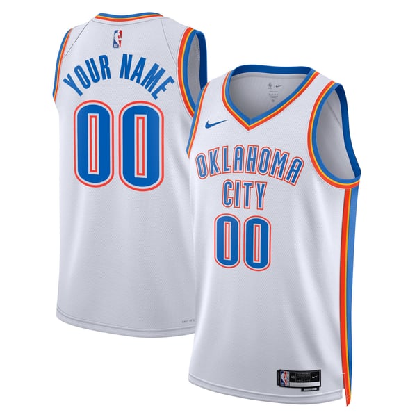 Nike Oklahoma City Thunder Unisex Swingman Custom Jersey