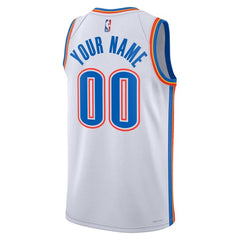 Nike Oklahoma City Thunder Unisex Swingman Custom Jersey