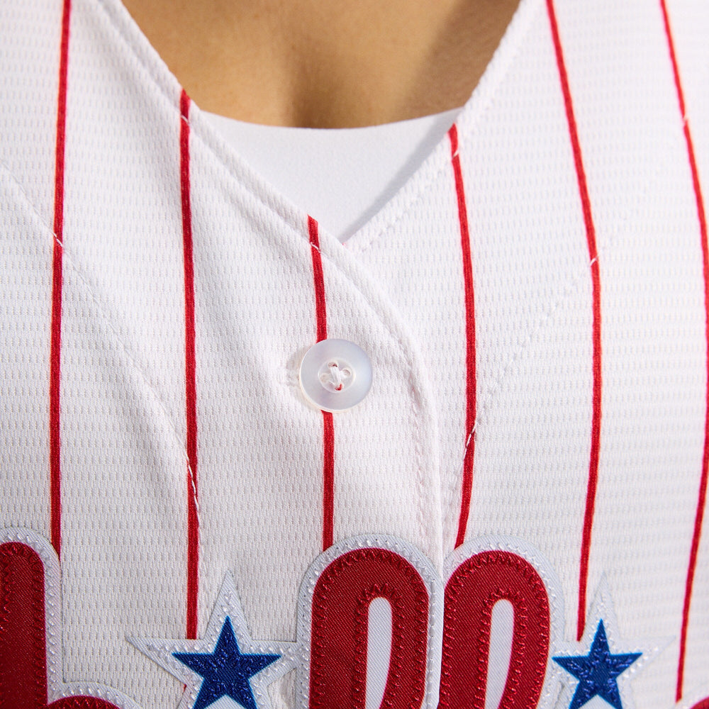 Nike Philadelphia Phillies Home Replica Custom Women's Jersey