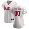 Nike Philadelphia Phillies Home Replica Custom Women's Jersey