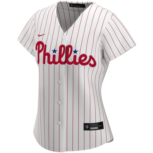 Nike Philadelphia Phillies Home Replica Custom Women's Jersey