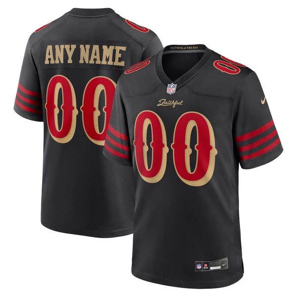 Nike San Francisco 49ers Rivalries Collection Custom Game Jersey