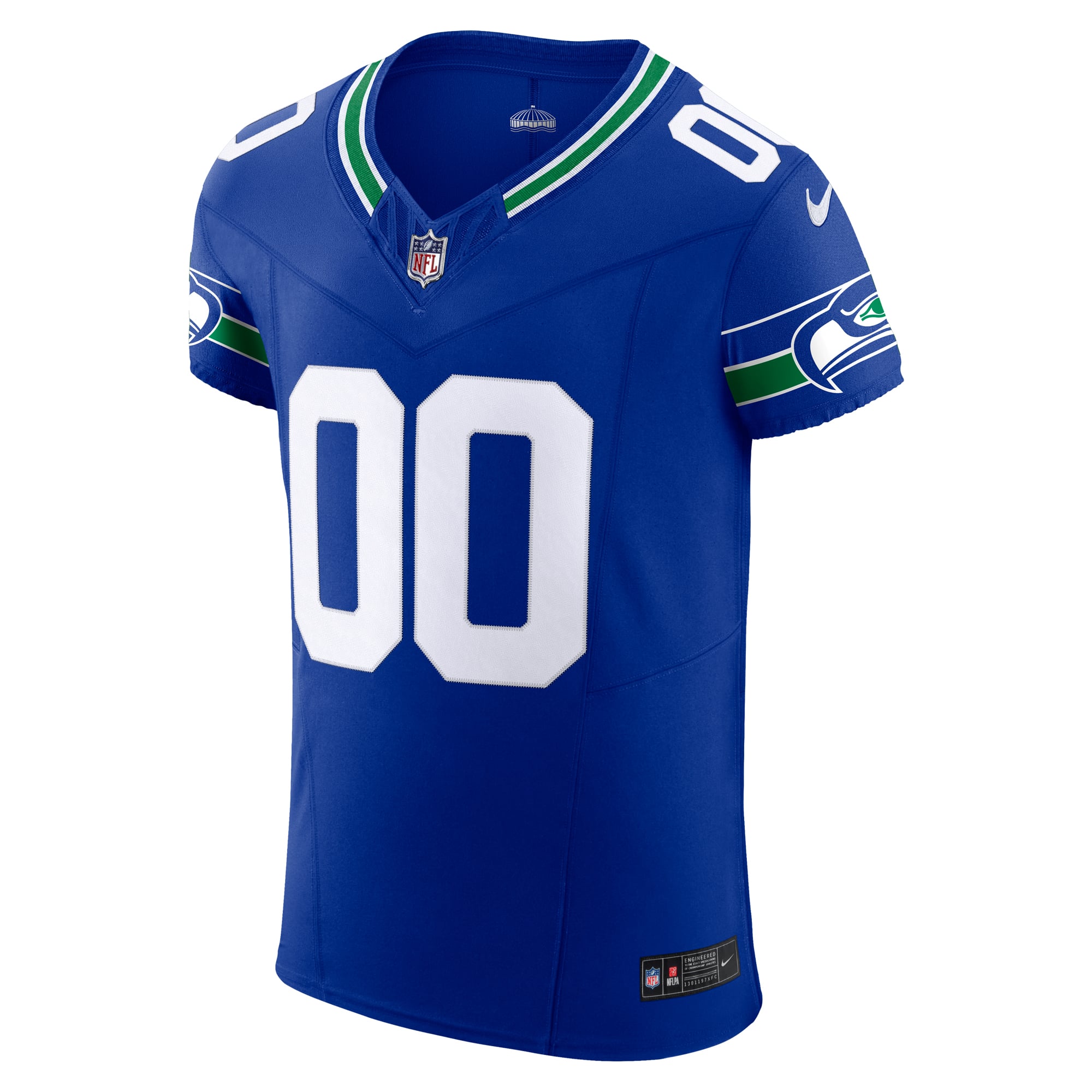 Nike Seattle Seahawks Alternate Vapor F.U.S.E. Elite Custom Men's Jersey