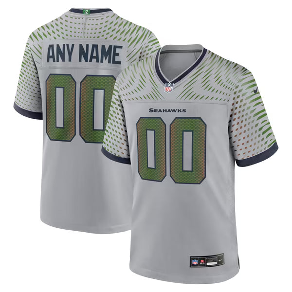Nike Seattle Seahawks Rivalries Custom Game Jersey