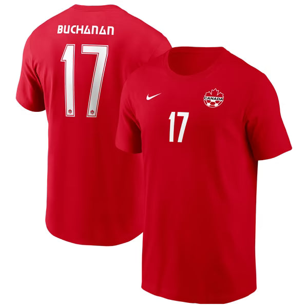 Nike Tajon Buchanan Canada Soccer T-Shirt