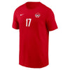 Nike Tajon Buchanan Canada Soccer T-Shirt