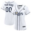 Nike Tampa Bay Rays 2026 World Series Patch Home Replica Custom Jersey
