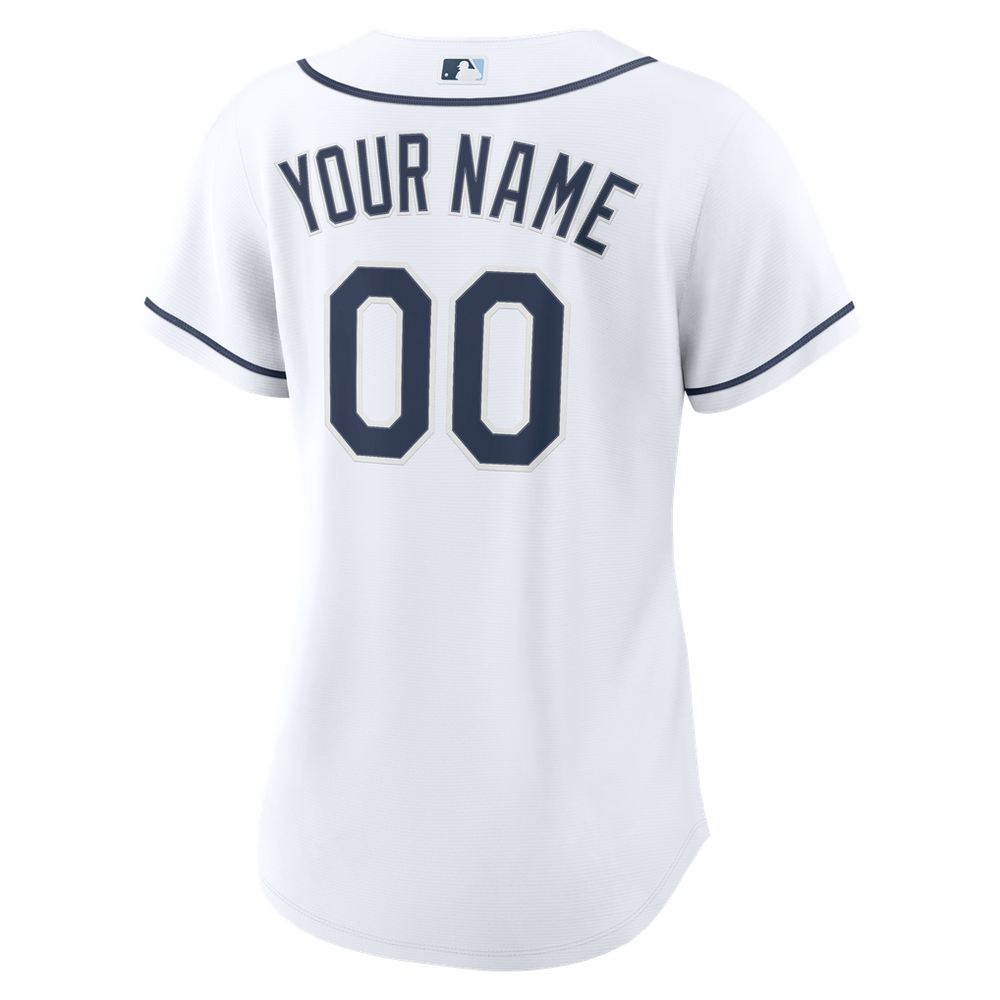 Nike Tampa Bay Rays 2026 World Series Patch Home Replica Custom Jersey