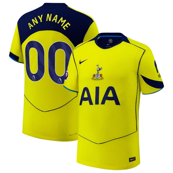 Nike Tottenham Hotspur 2025/26 Third Authentic Custom Jersey