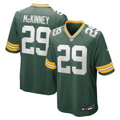 Nike Xavier McKinney Green Bay Packers Game Jersey