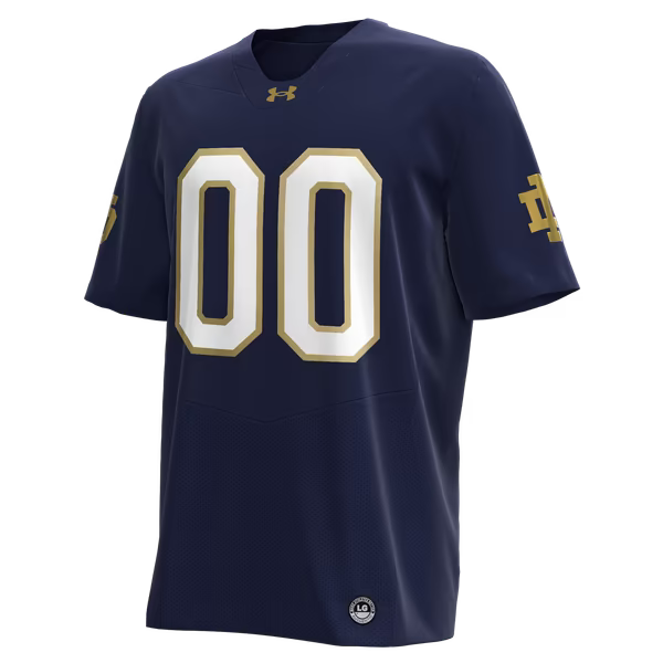 Under Armour Notre Dame Fighting Irish Custom Replica Football Jersey