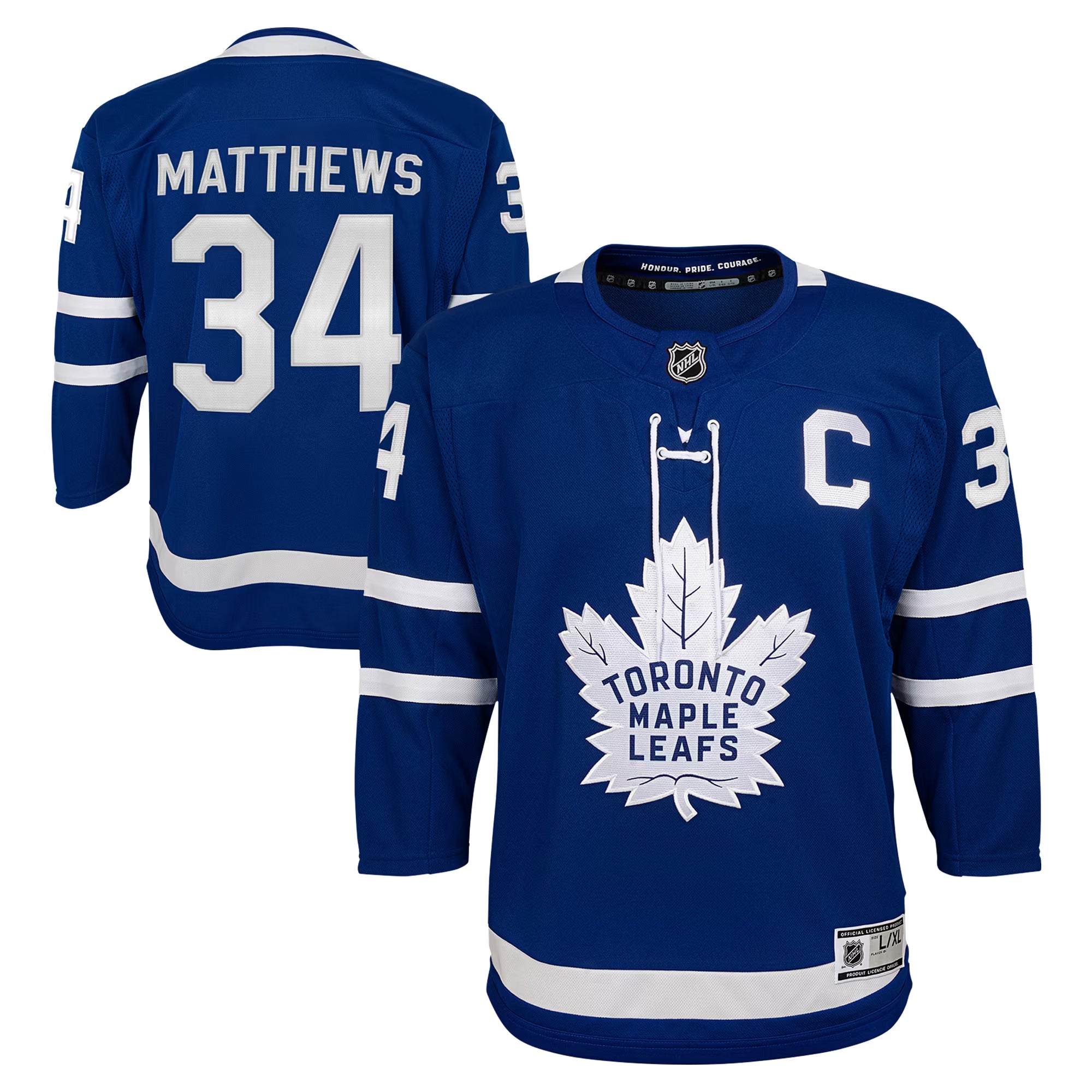 Outerstuff Auston Matthews Toronto Maple Leafs Youth Home Premier Player Jersey