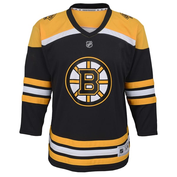 Outerstuff Boston Bruins Youth Home Replica Custom Jersey