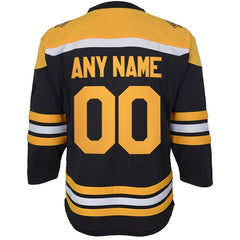 Outerstuff Boston Bruins Youth Home Replica Custom Jersey