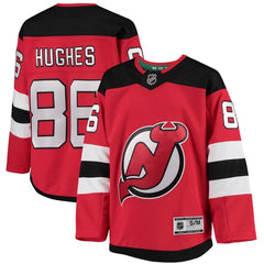 Outerstuff Jack Hughes New Jersey Devils Youth Home Premier Player Jersey