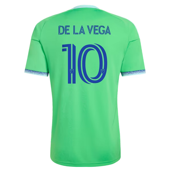 Pedro de la Vega Seattle Sounders FC adidas 2026 Replica Jersey