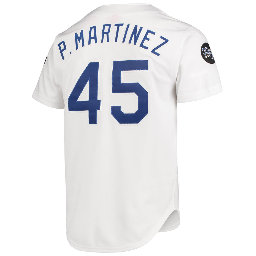 Pedro Martinez Los Angeles Dodgers Mitchell & Ness 1993 Cooperstown Collection Home Authentic Jersey