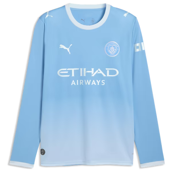 Puma Phil Foden Manchester City 2026/27 Home Replica Long Sleeve Jersey