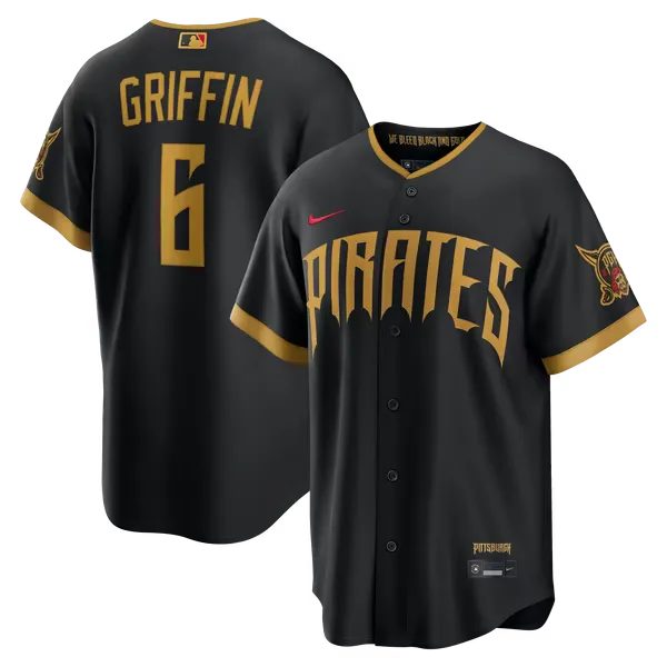Pittsburgh Black City Connect Jersey (Konnor Griffin)