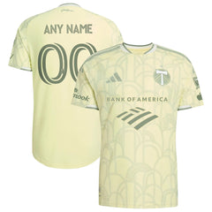 Portland Timbers Yellow Civic Stadium Kit Custom Jersey