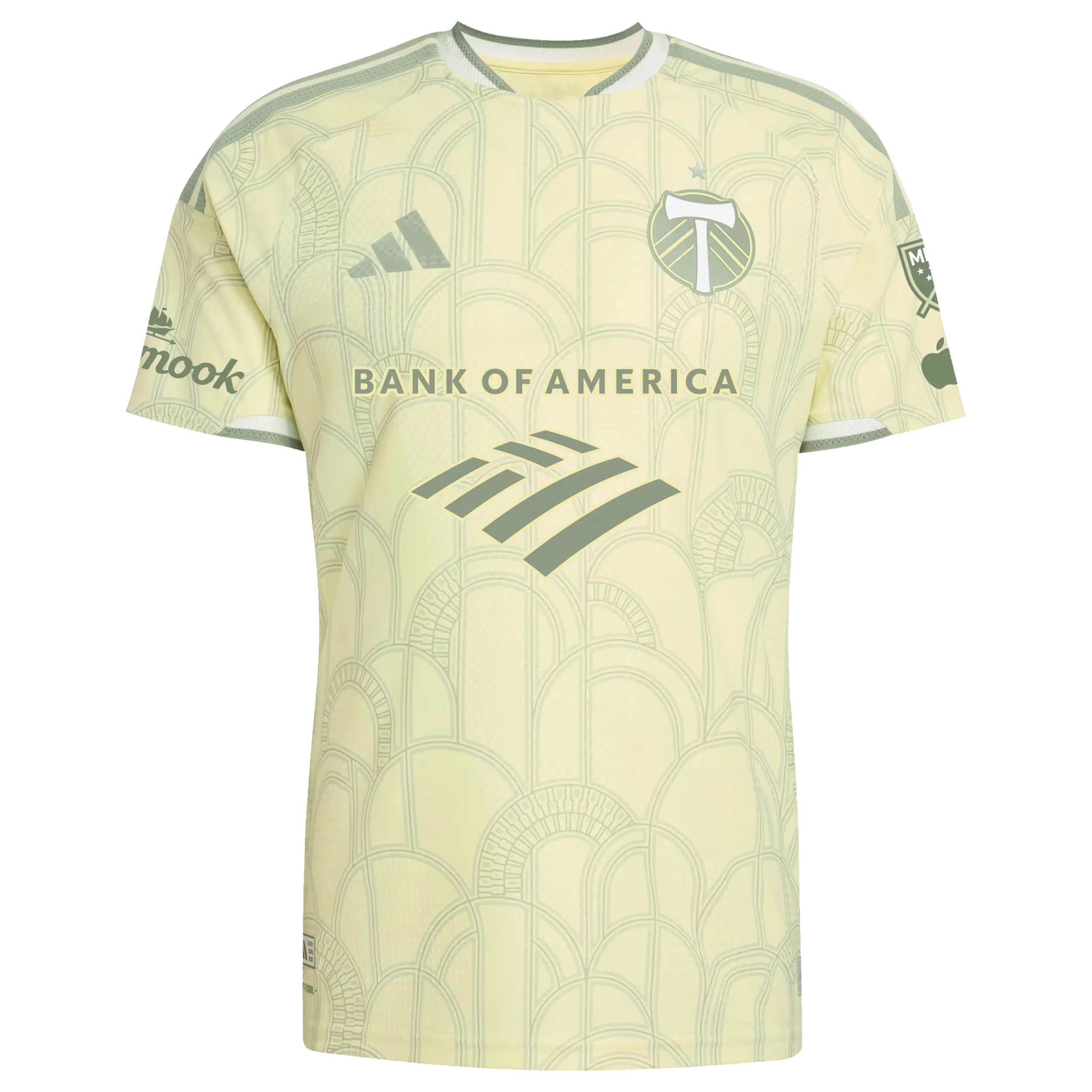 Portland Timbers Yellow Civic Stadium Kit Custom Jersey