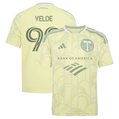 Portland Timbers Yellow Youth Jersey (Kristoffer Velde)