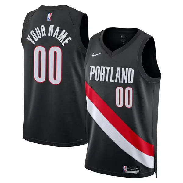 Portland Trail Blazers Black Swingman Jersey