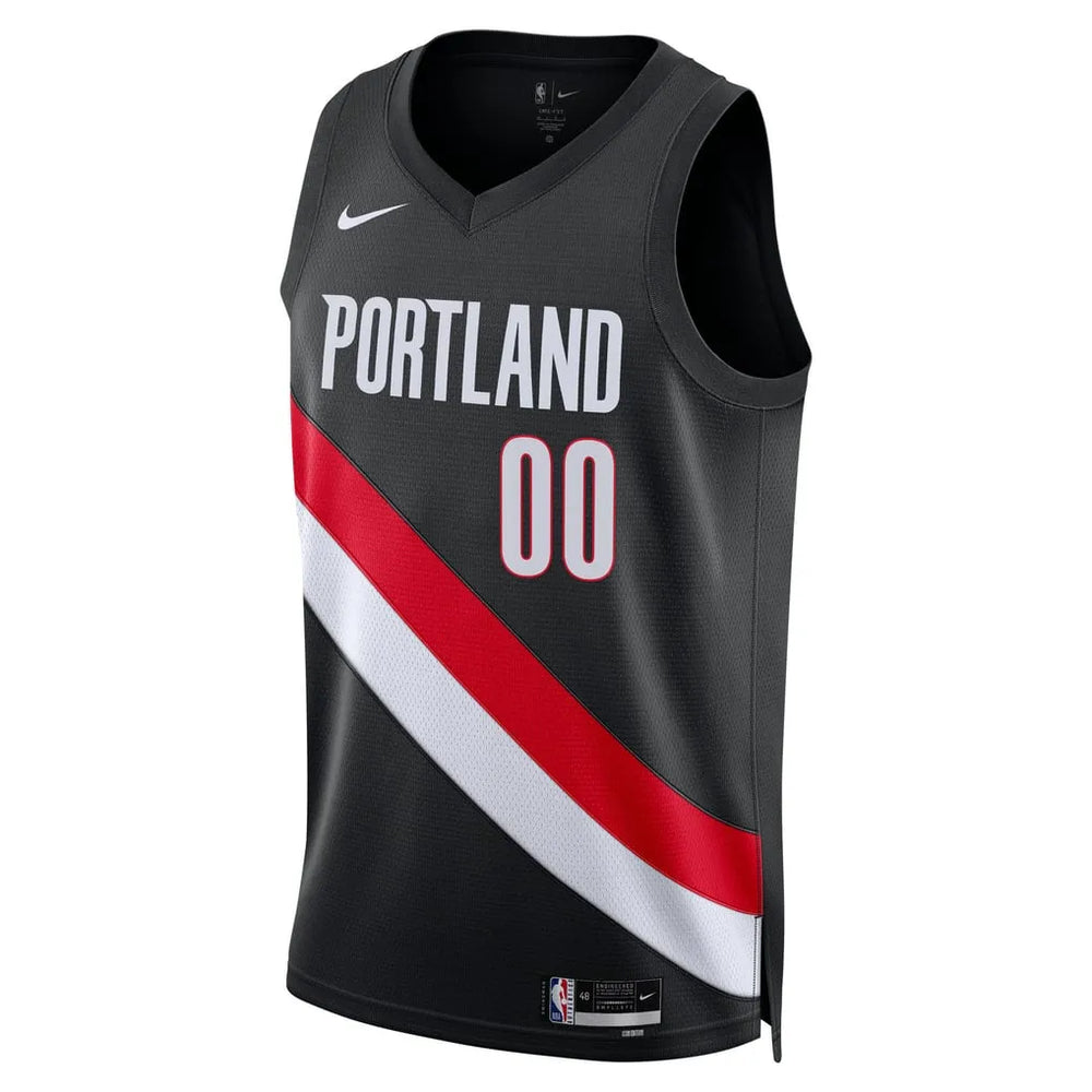 Portland Trail Blazers Black Swingman Jersey