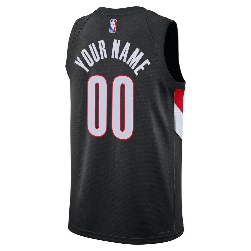 Portland Trail Blazers Black Swingman Jersey