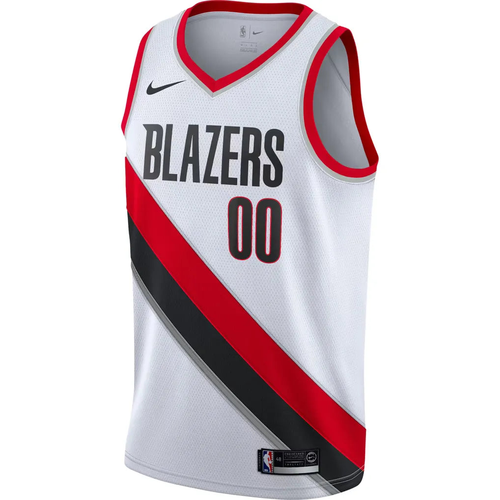 Portland Trail Blazers White Association Jersey