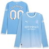 Puma Manchester City 2026/27 Home Replica Long Sleeve Custom Jersey