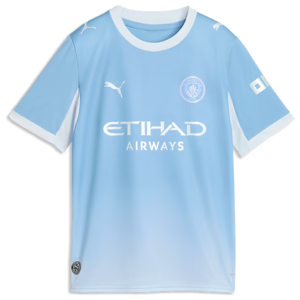 Puma Manchester City Youth 2026/27 Home Replica Custom Jersey