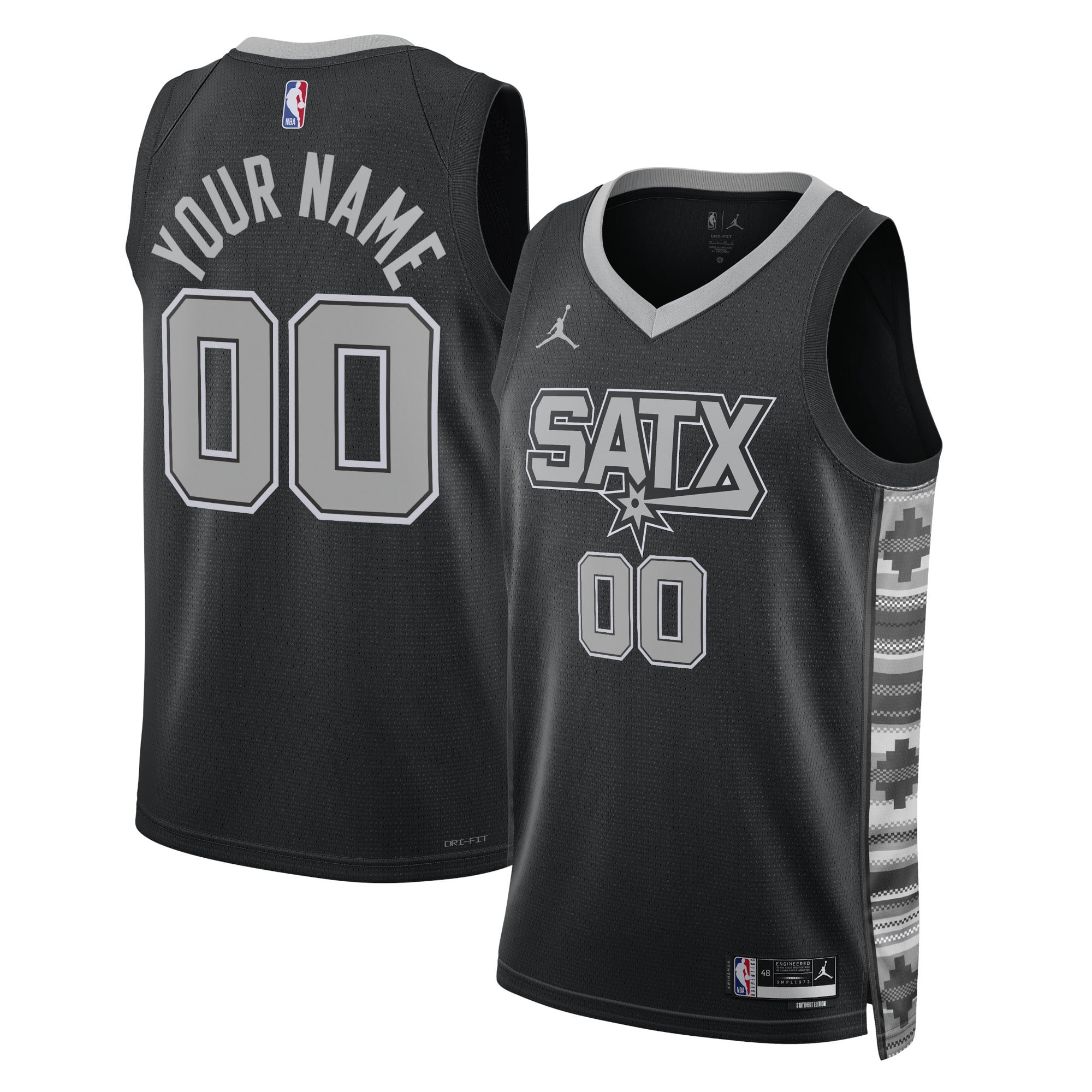 Jordan Brand San Antonio Spurs 2022/23 Custom Swingman Jersey