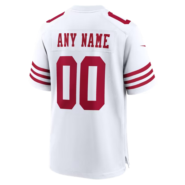 Nike San Francisco 49ers 80th Anniversary Custom Game Jersey