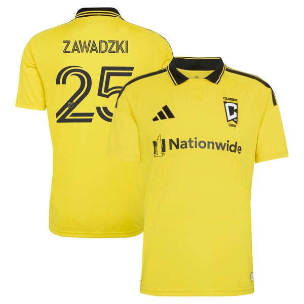 adidas Sean Zawadzki Columbus Crew 2026 Replica Jersey
