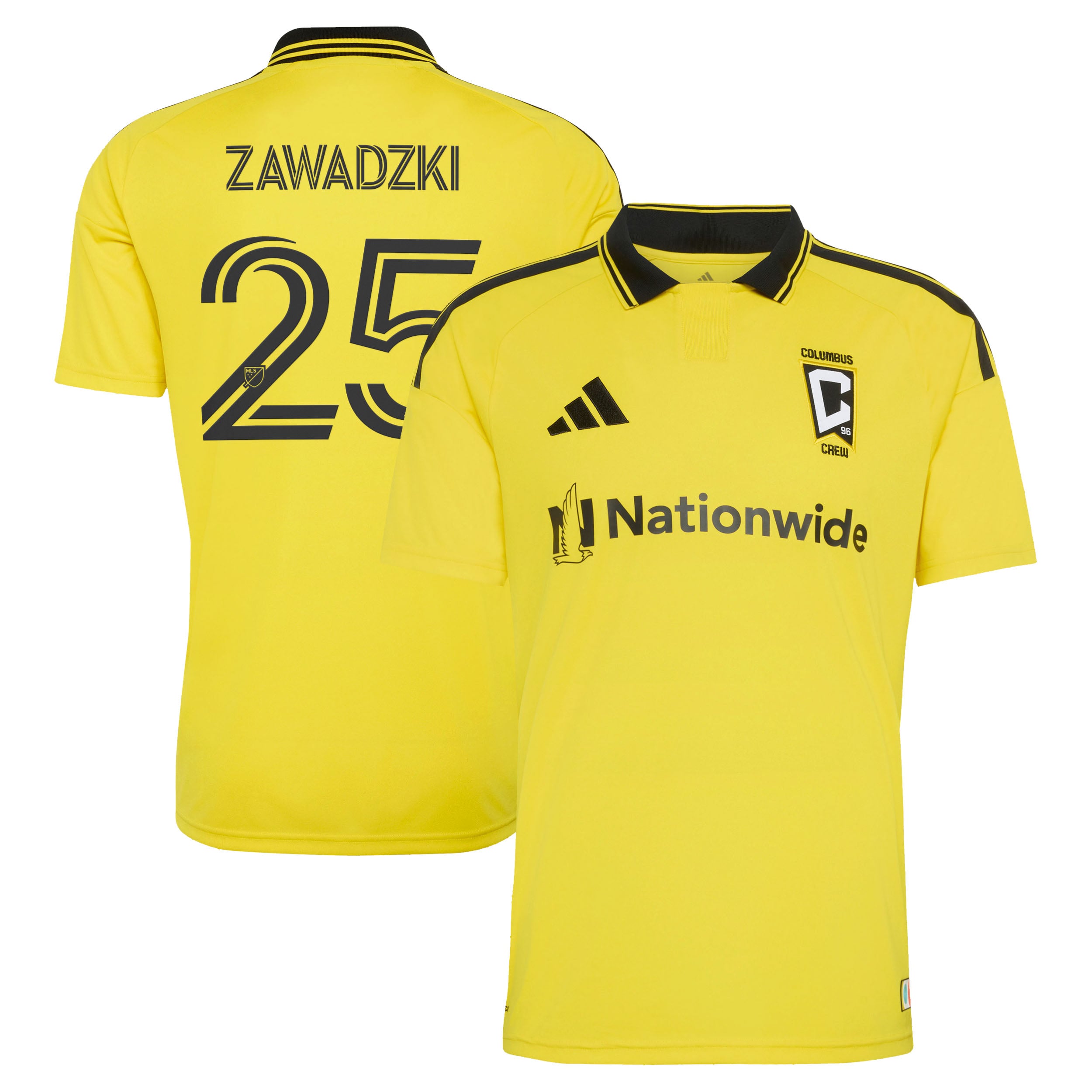adidas Sean Zawadzki Columbus Crew 2026 Replica Jersey