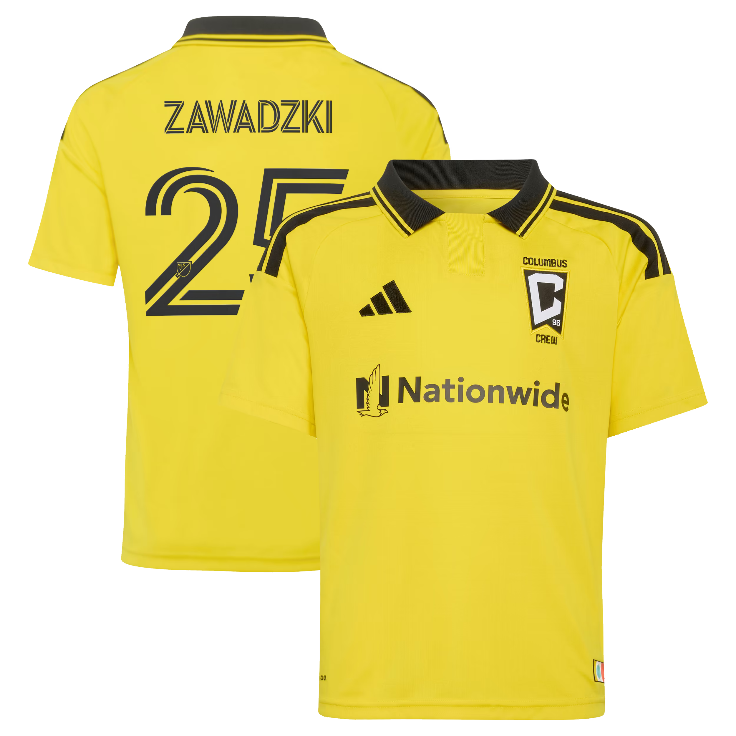 adidas Sean Zawadzki Columbus Crew Youth 2026 Replica Jersey