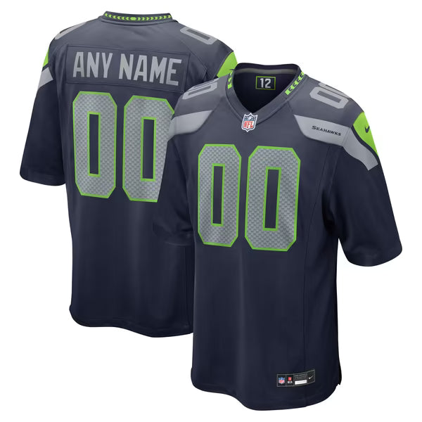 Nike Seattle Seahawks Custom Game Jersey