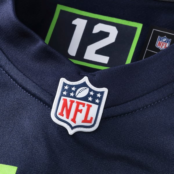 Nike Seattle Seahawks Custom Game Jersey