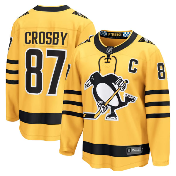 Fanatics Sidney Crosby Pittsburgh Penguins Alternate Breakaway Jersey