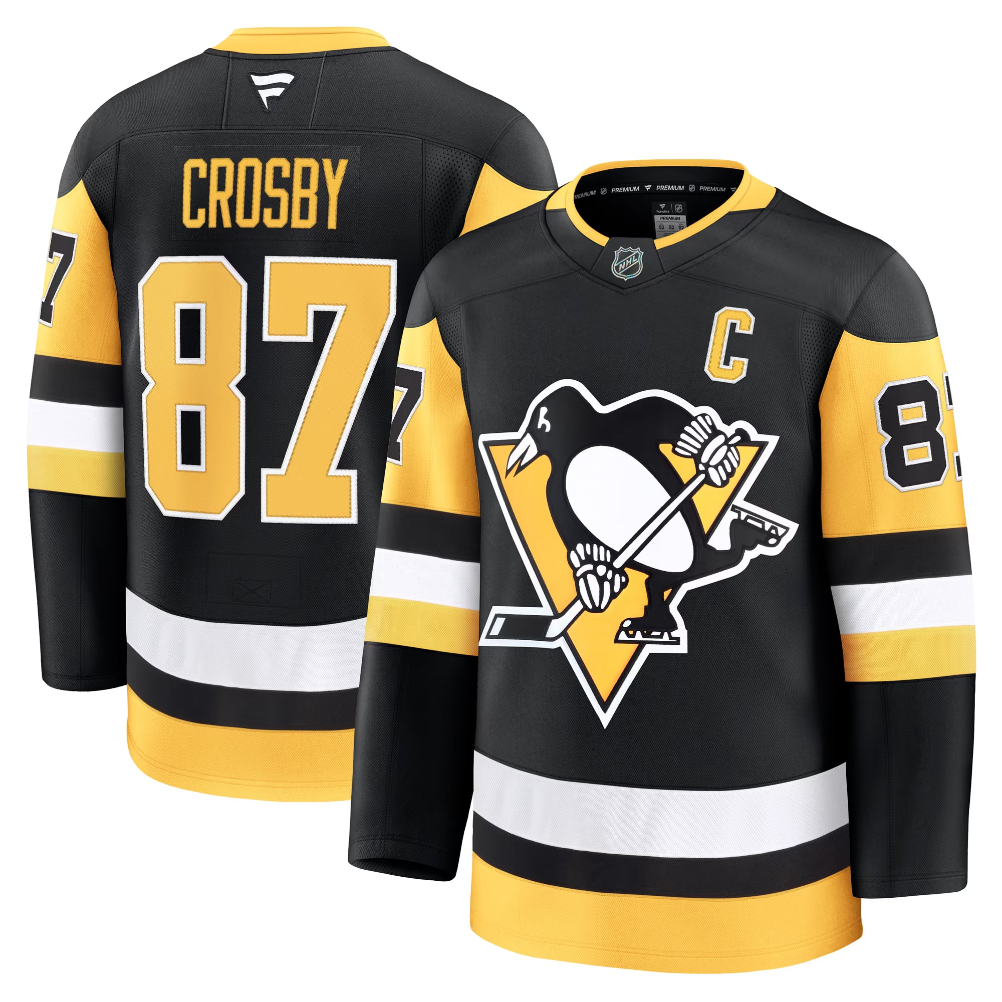 Fanatics Sidney Crosby Pittsburgh Penguins Home Premium Jersey