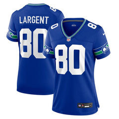 Nike Steve Largent Seattle Seahawks Women's Throwback Game Jersey