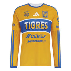 Tigres UANL Long Sleeve Home Jersey