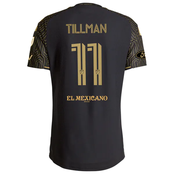 adidas Timothy Tillman LAFC 2026 Primary Authentic Patch Jersey