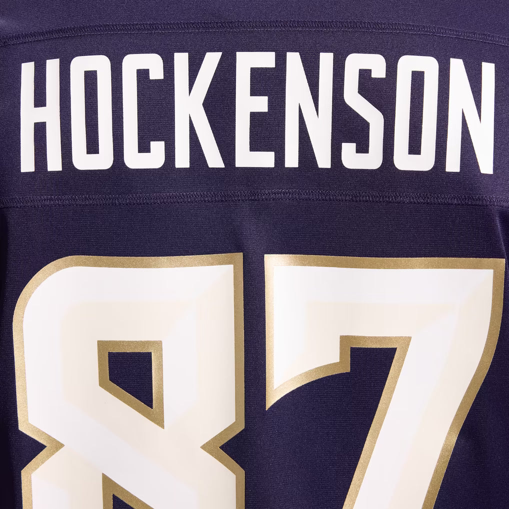 Nike T.J. Hockenson Minnesota Vikings 2026 Rivalries Game Jersey
