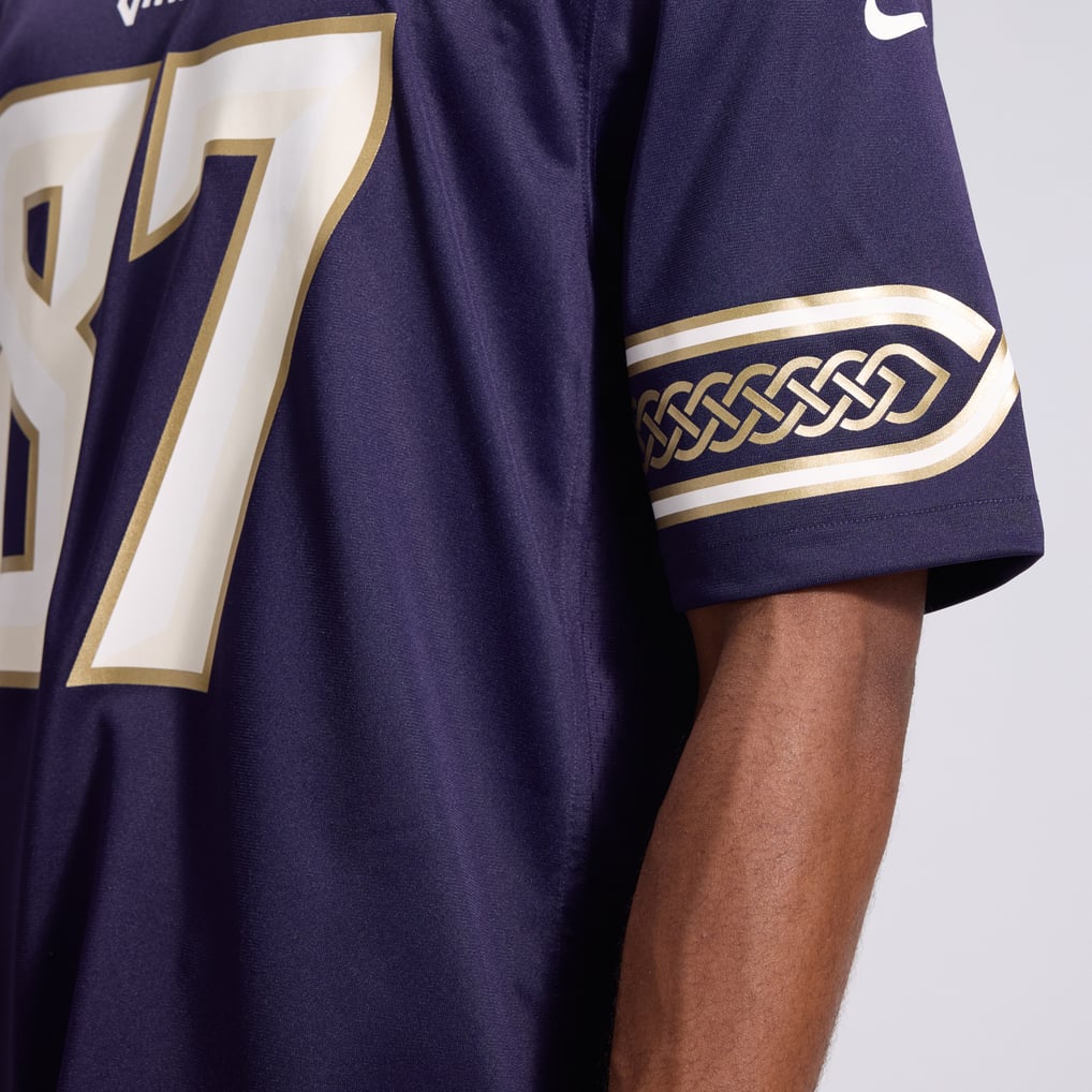Nike T.J. Hockenson Minnesota Vikings 2026 Rivalries Game Jersey