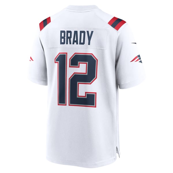 Nike Tom Brady New England Patriots Retired Game Jersey