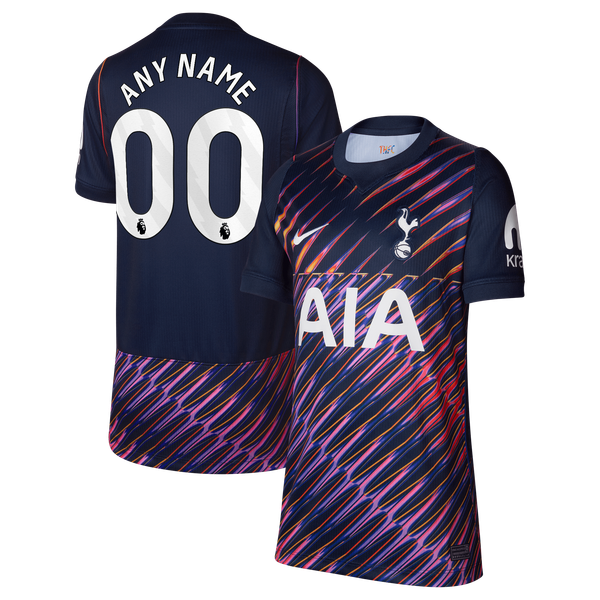 Nike Tottenham Hotspur Youth 2026/27 Away Stadium Replica Custom Jersey