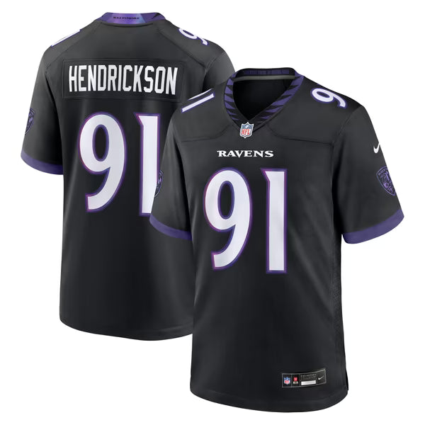 Nike Trey Hendrickson Baltimore Ravens Alternate Game Jersey
